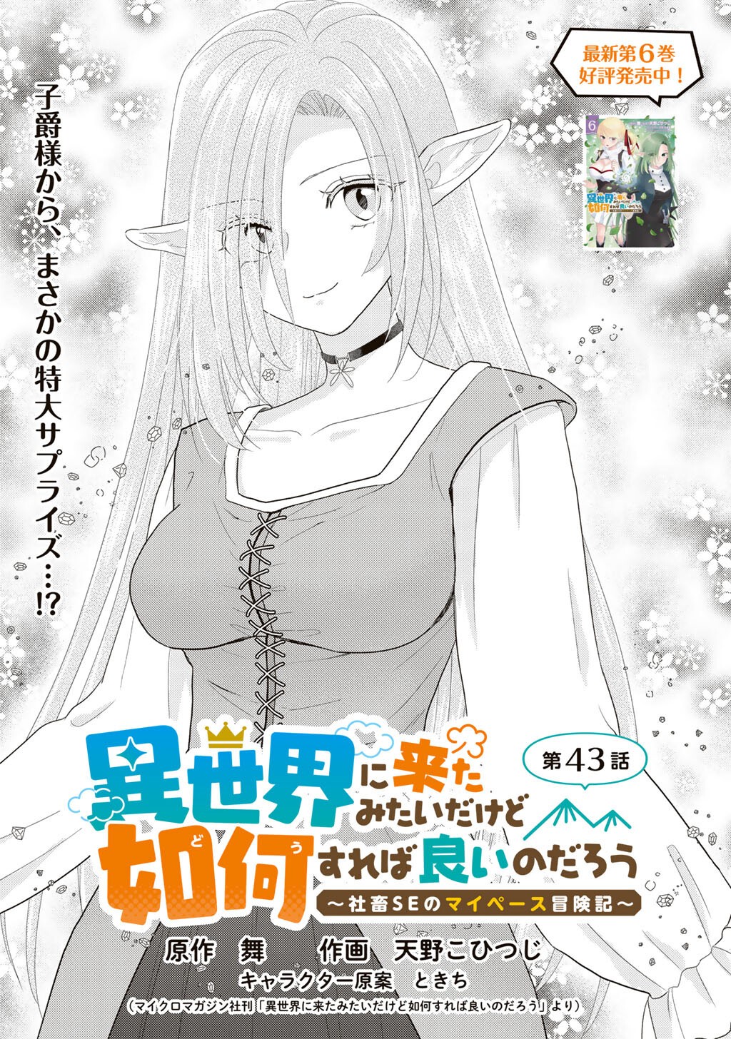 Isekai ni Kita Mitai dakedo Ikaga sureba Yoi no Darou - Shachiku SE no My Page Boukenki Chapter 43 1ページ