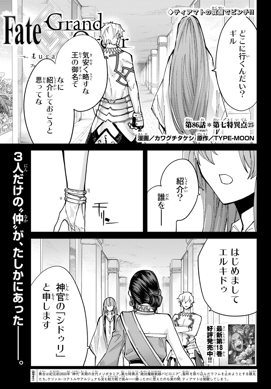 Fate/Grand Order - Turas Realta Chapter 86 1ページ