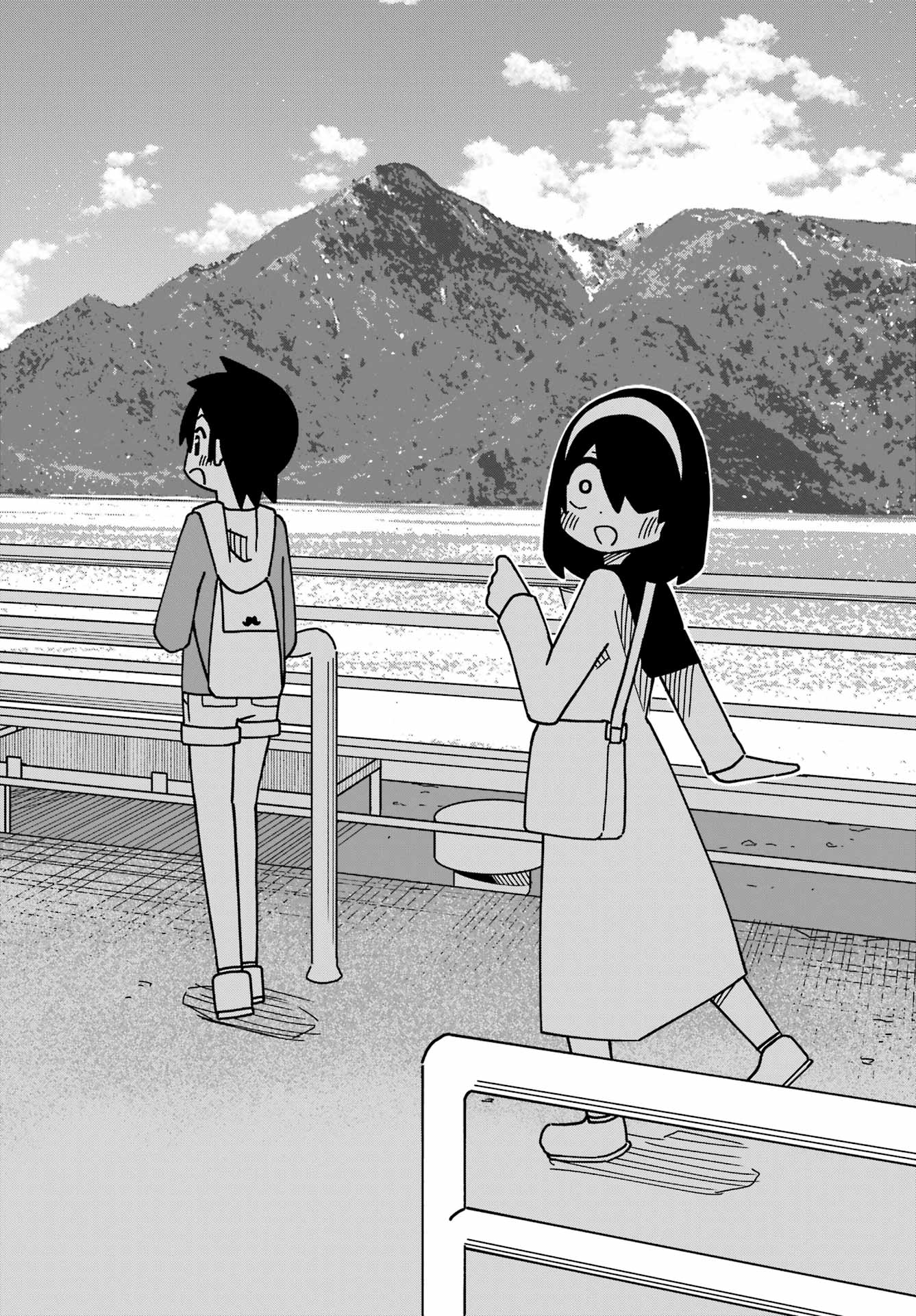Jijou o Shiranai Tenkousei ga Guigui Kuru. Chapter 50 16ページ