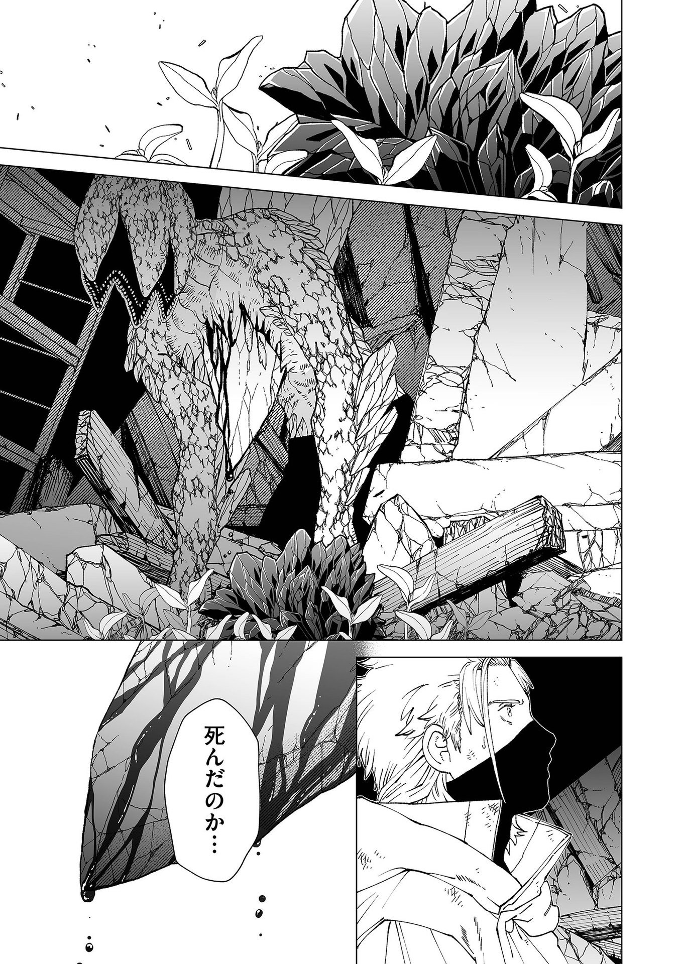 Hakanaki Rakuen Chapter 95 13ページ