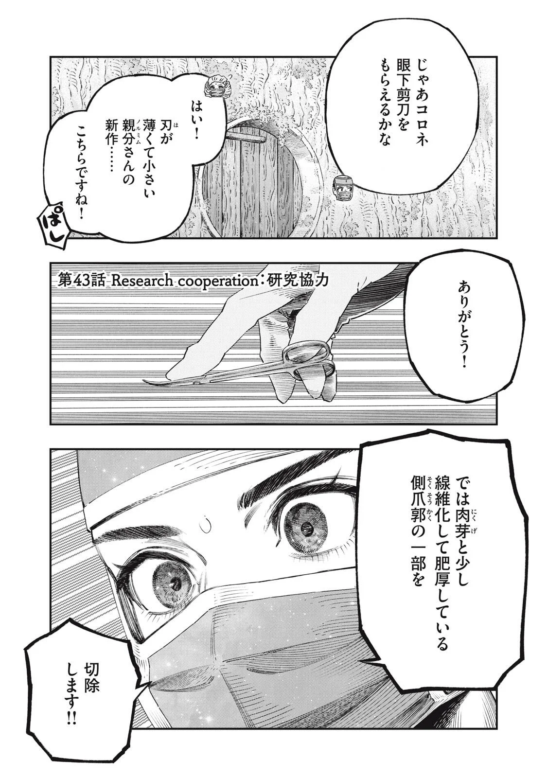Koudou ni Hattatsu Shita Igaku wa Mahou to Kubetsu ga Tsukanai Chapter 43.1 1ページ
