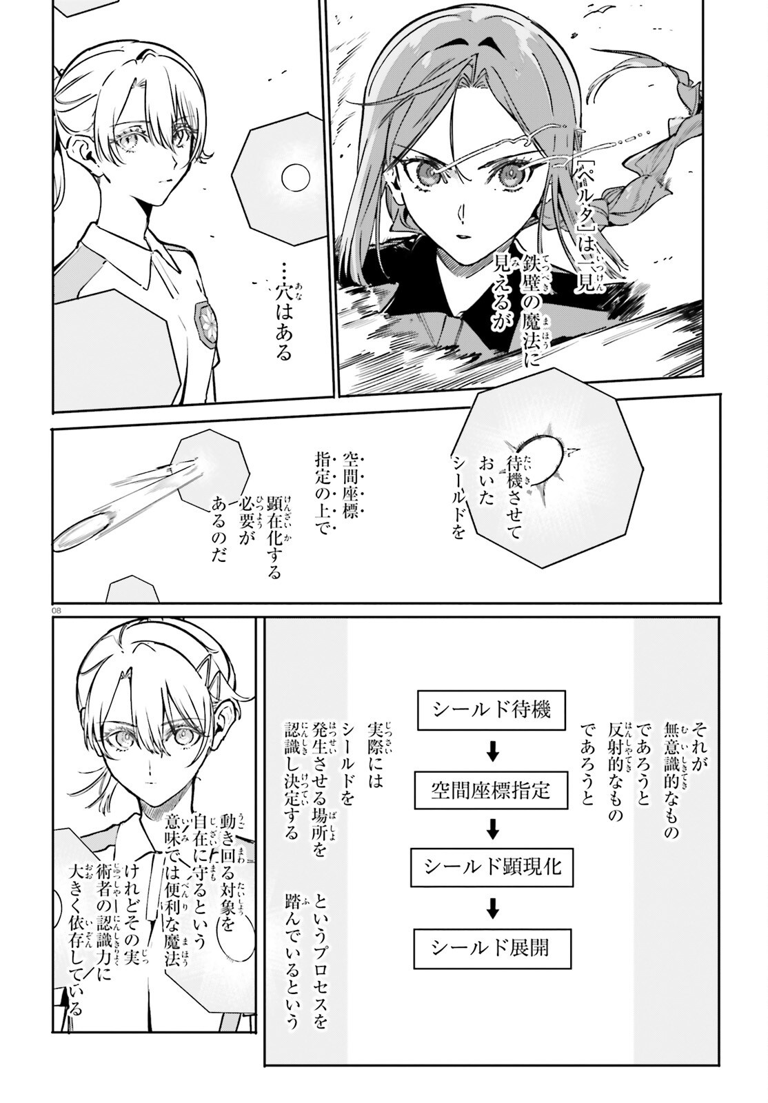Shin Mahouka Koukou no Rettousei: Cygnus no Otome-tachi Chapter 46 8ページ