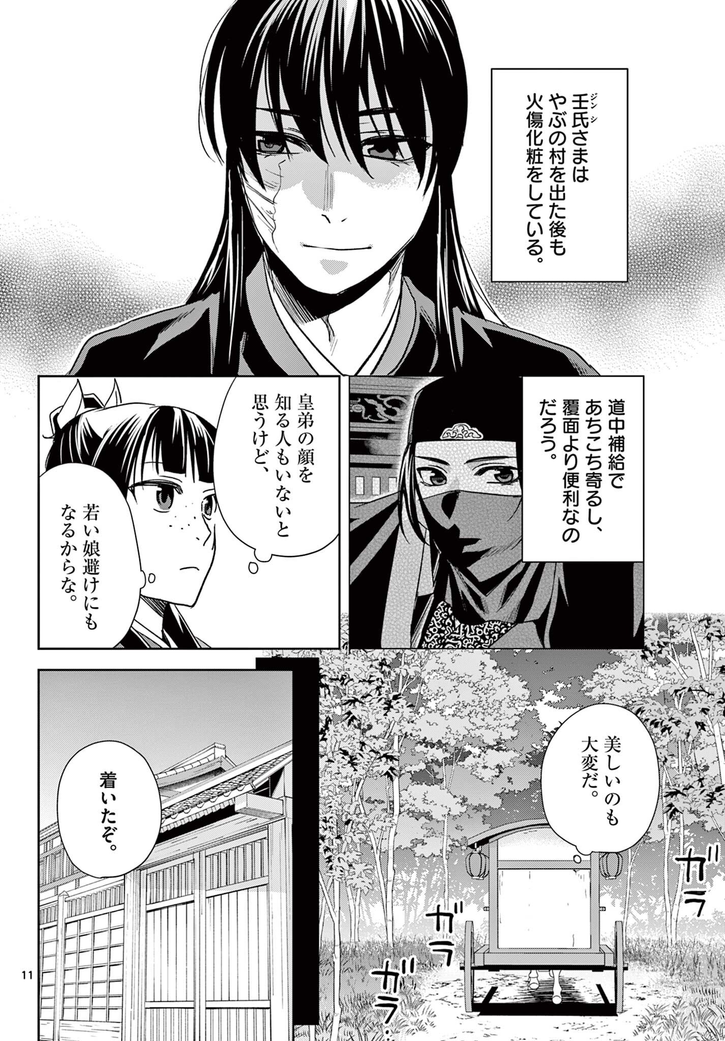 Kusuriya no Hitorigoto - Maomao no Koukyuu Nazotoki Techou Chapter 100.1 11ページ