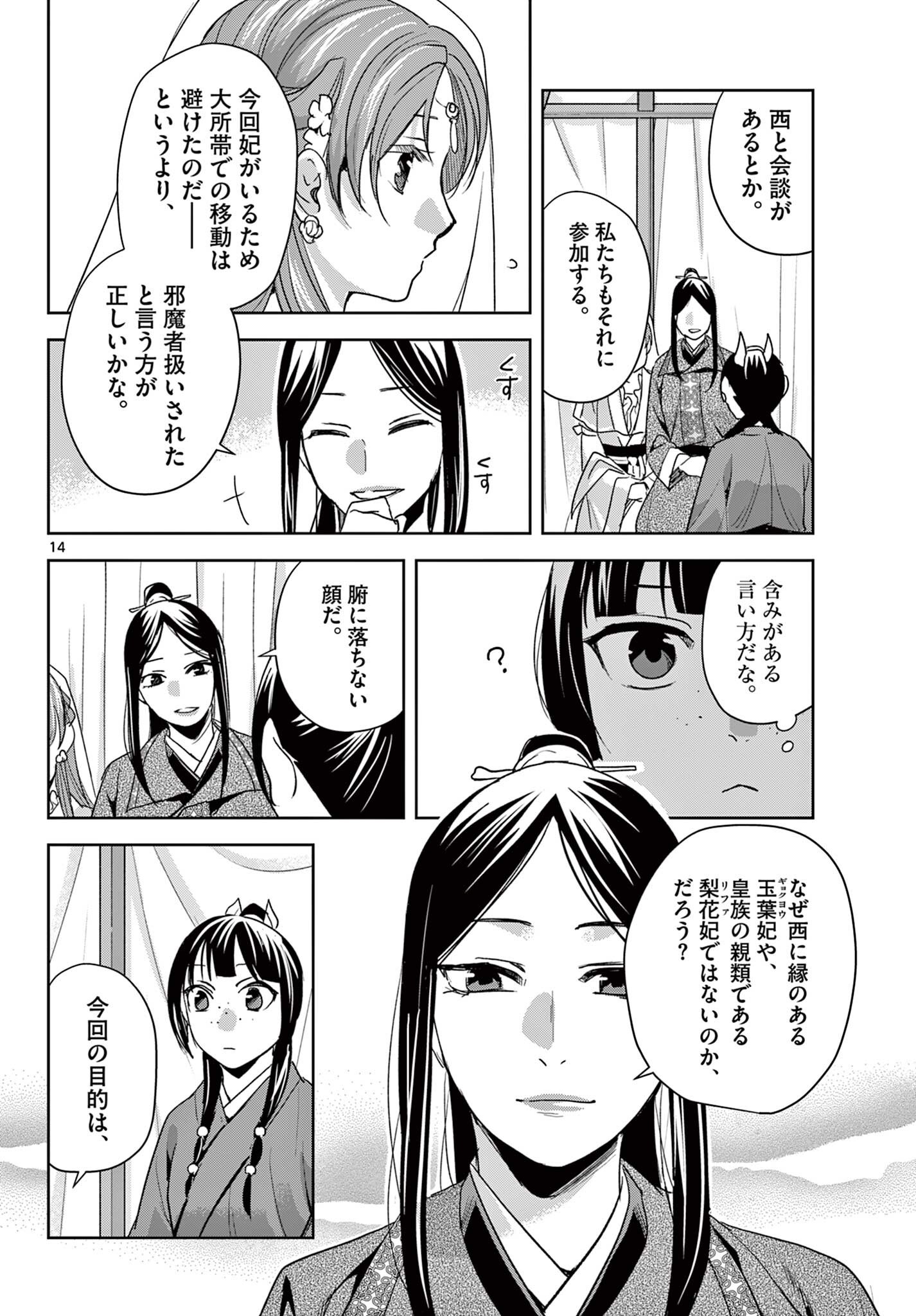 Kusuriya no Hitorigoto - Maomao no Koukyuu Nazotoki Techou Chapter 101.2 2ページ