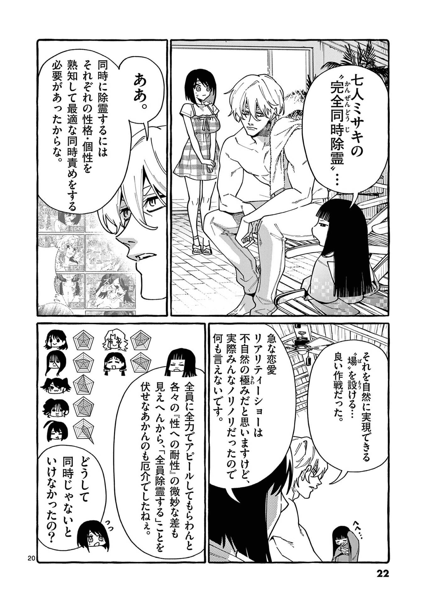 Ushiro no Shoumen Kamui-san Chapter 110 20ページ