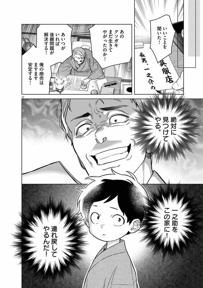 Shinigami no Hatsukoi ~Botsuraku Kazoku no Reijou wa Ai wo Shiranai Shinigami ni Totsugu~ Chapter 69 22ページ