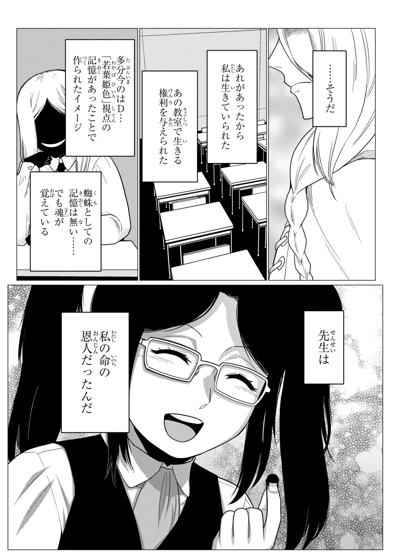 Kumo Desu ga, Nani ka? Chapter 79.2 4ページ
