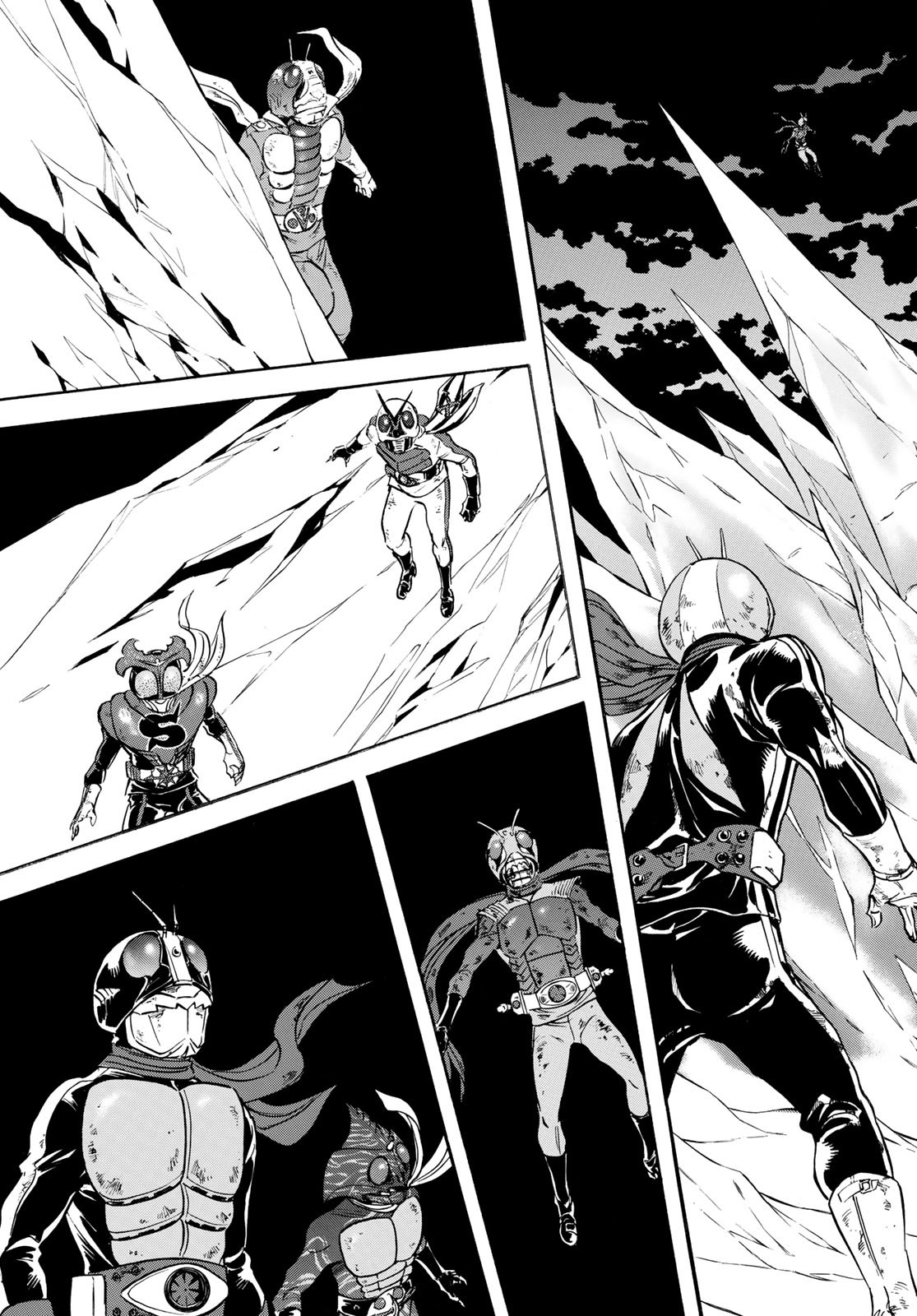 Shin Kamen Rider Spirits Chapter 110 55ページ