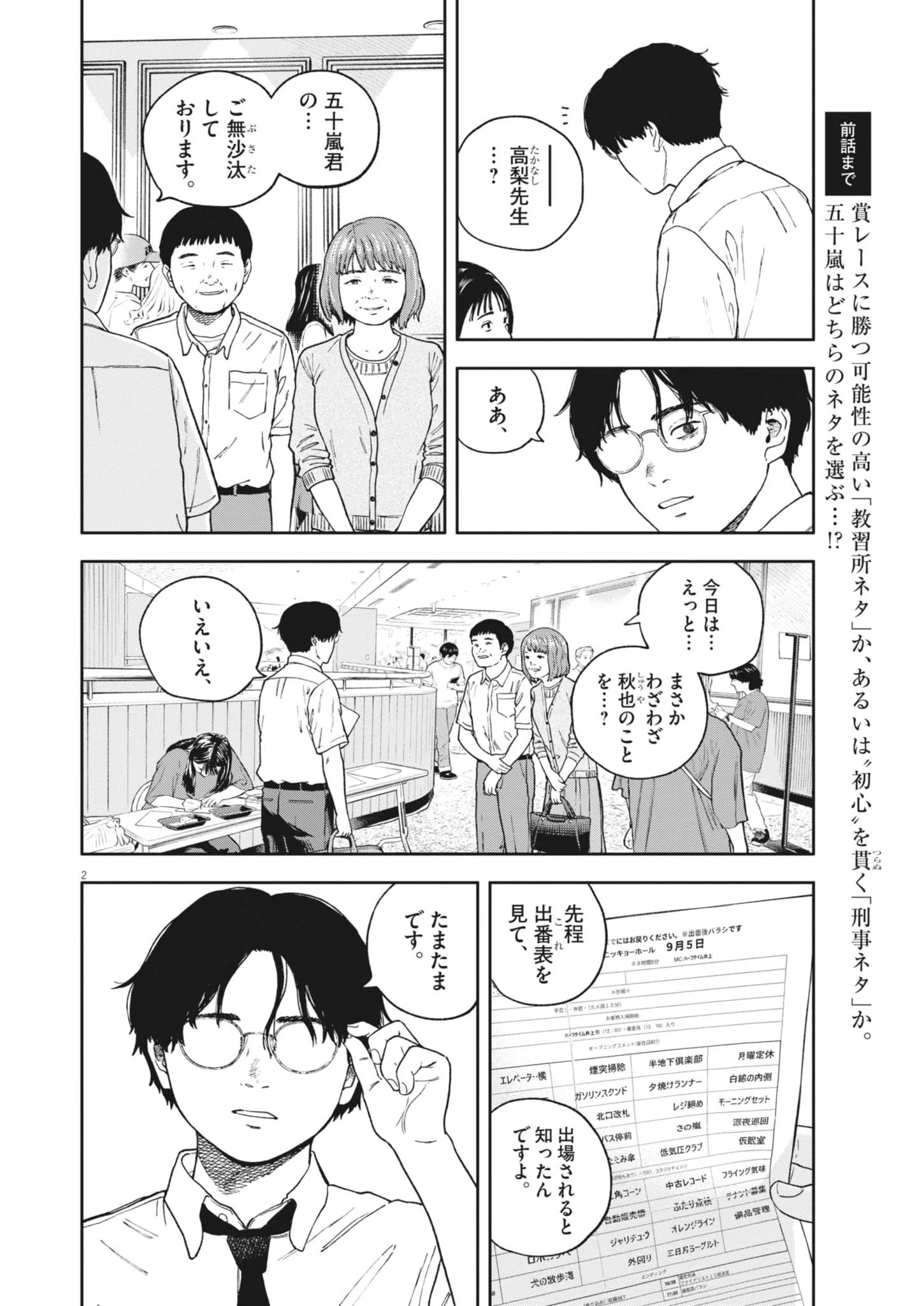 Yumenashi-sensei no Shinroshidou Chapter 86 2ページ