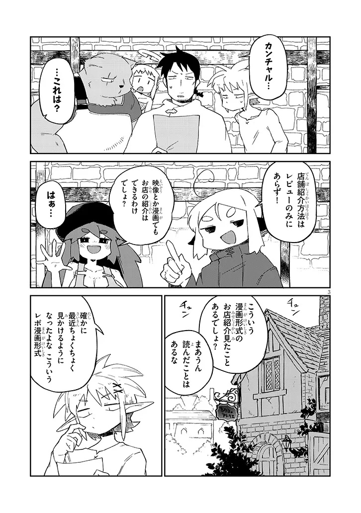 Ishuzoku Reviewers Chapter 93 3ページ
