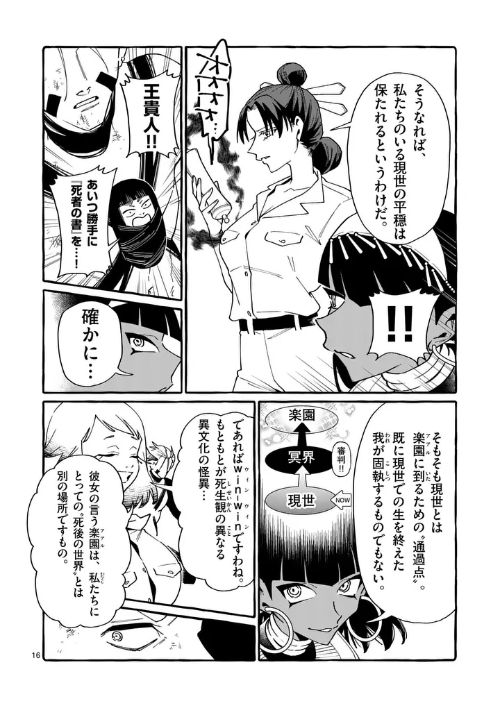 Ushiro no Shoumen Kamui-san Chapter 128 16ページ