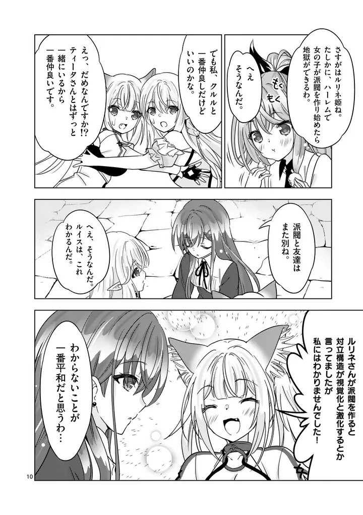Shijou Saikyou Orc-san no Tanoshii Tanetsuke Harem Zukuri Chapter 135 10ページ
