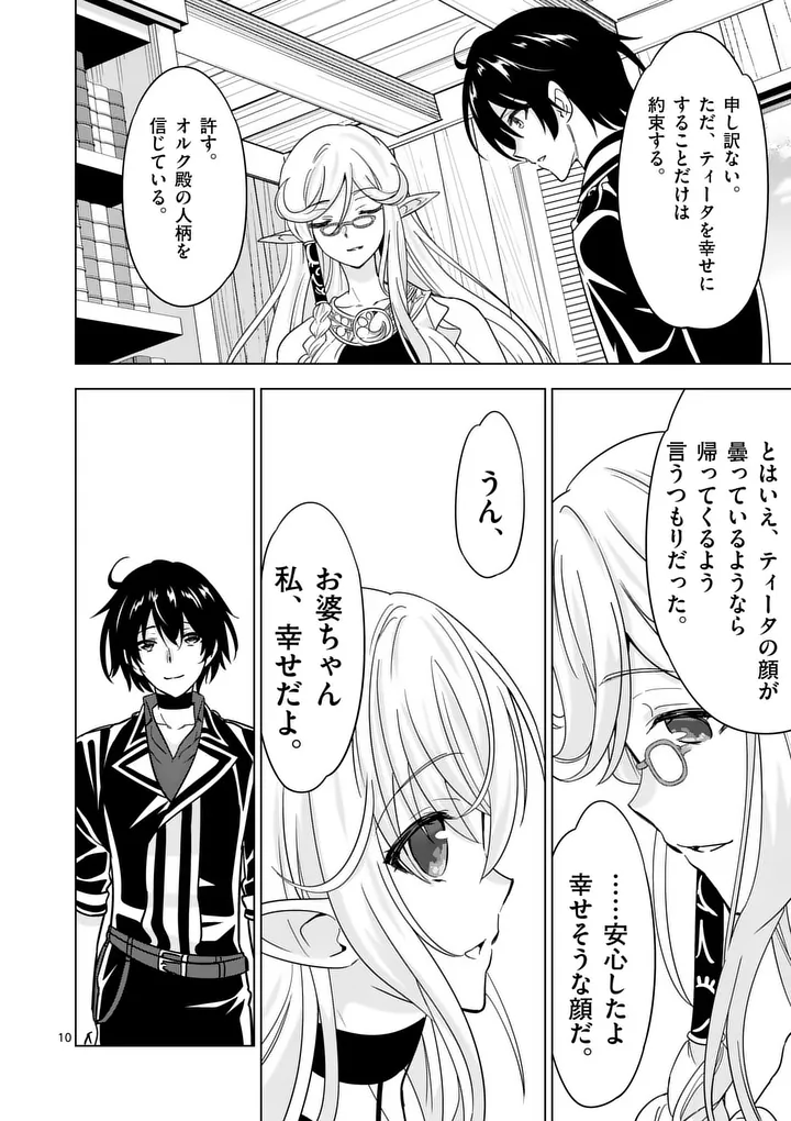 Shijou Saikyou Orc-san no Tanoshii Tanetsuke Harem Zukuri Chapter 141 10ページ