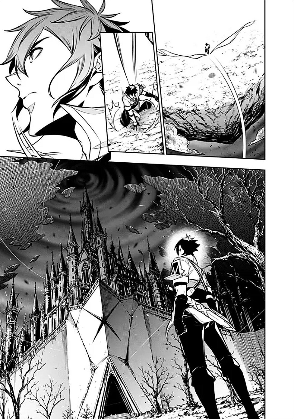 Shijou Saikyou no Mahou Kenshi, F Rank Boukensha ni Tensei Suru - Kensei to Matei, 2-tsu no Zense Omotta Otoko no Eiyuutan Chapter 157 13ページ