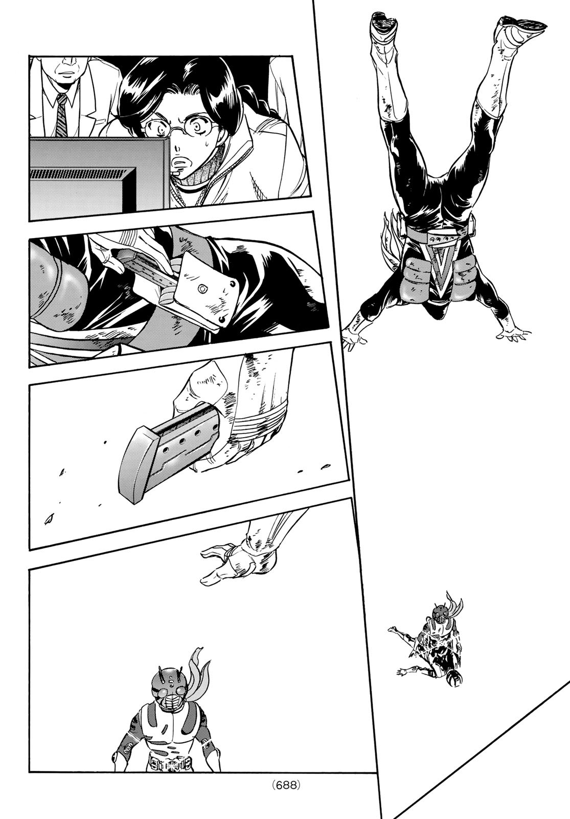Shin Kamen Rider Spirits Chapter 159 55ページ
