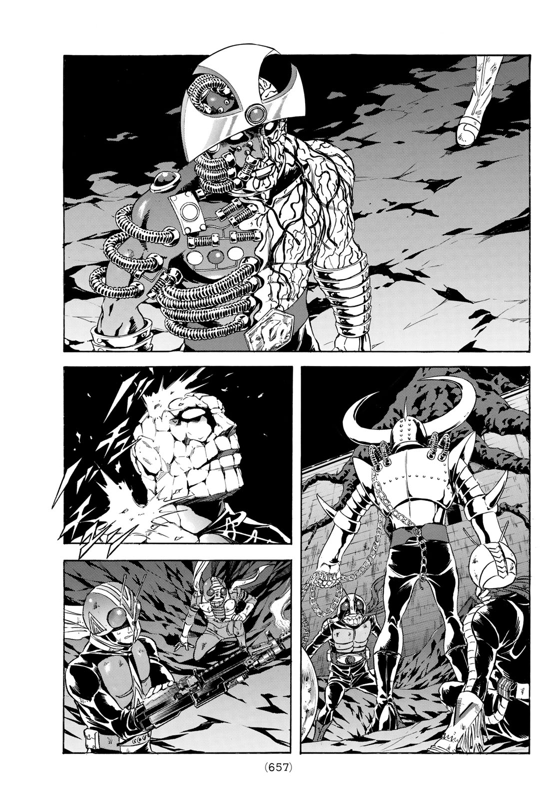 Shin Kamen Rider Spirits Chapter 173 37ページ
