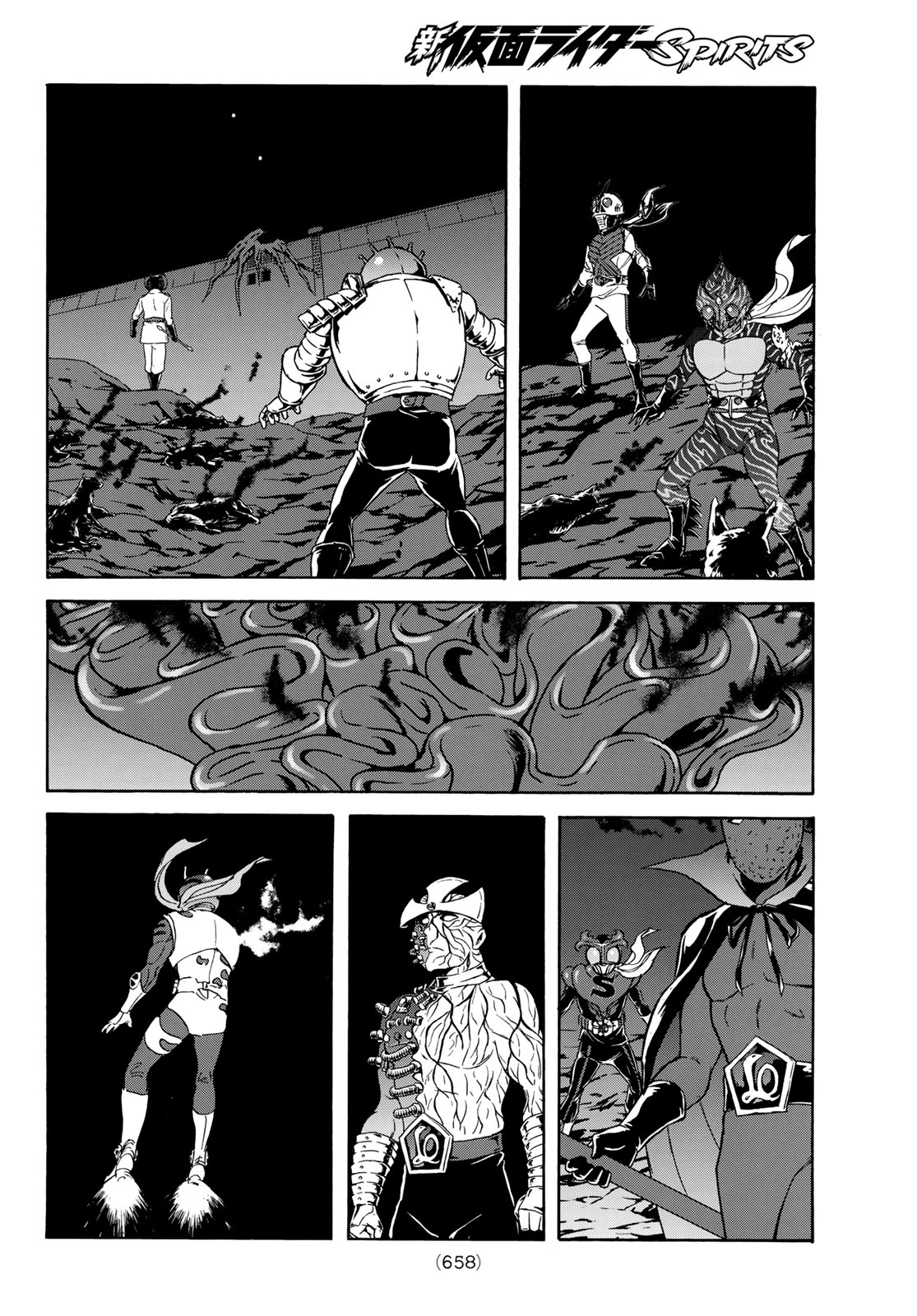 Shin Kamen Rider Spirits Chapter 173 38ページ