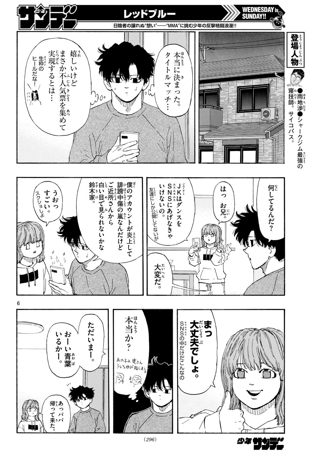 Red Blue Chapter 191 6ページ