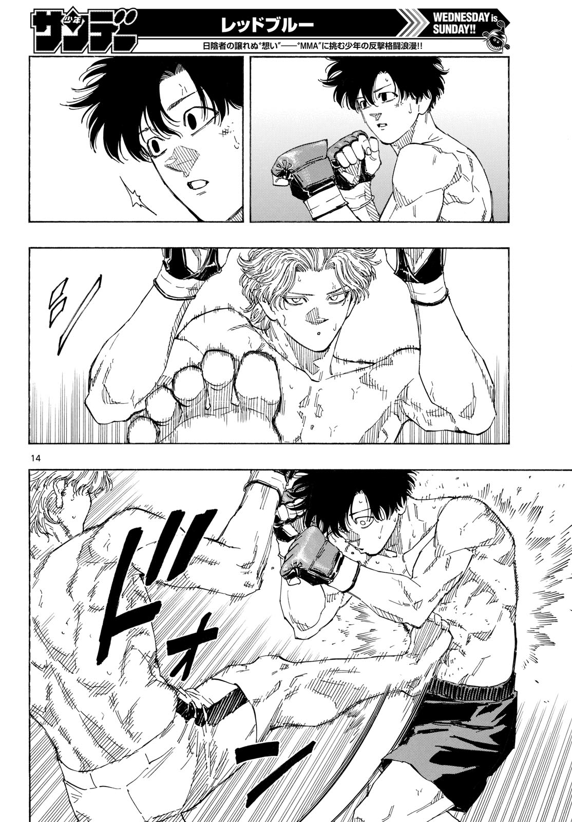 Red Blue Chapter 202 14ページ