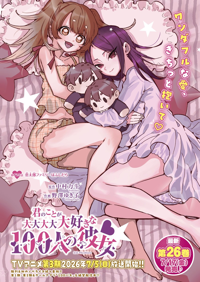 Kimi no Koto ga Dai Dai Dai Dai Daisuki na 100-nin no Kanojo Chapter 250 1ページ