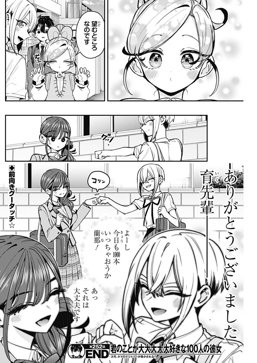 Kimi no Koto ga Dai Dai Dai Dai Daisuki na 100-nin no Kanojo Chapter 252 20ページ
