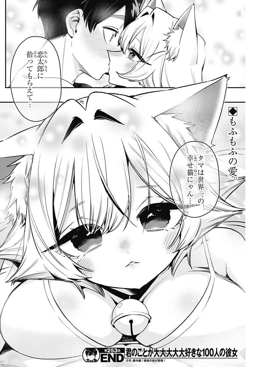 Kimi no Koto ga Dai Dai Dai Dai Daisuki na 100-nin no Kanojo Chapter 253 20ページ
