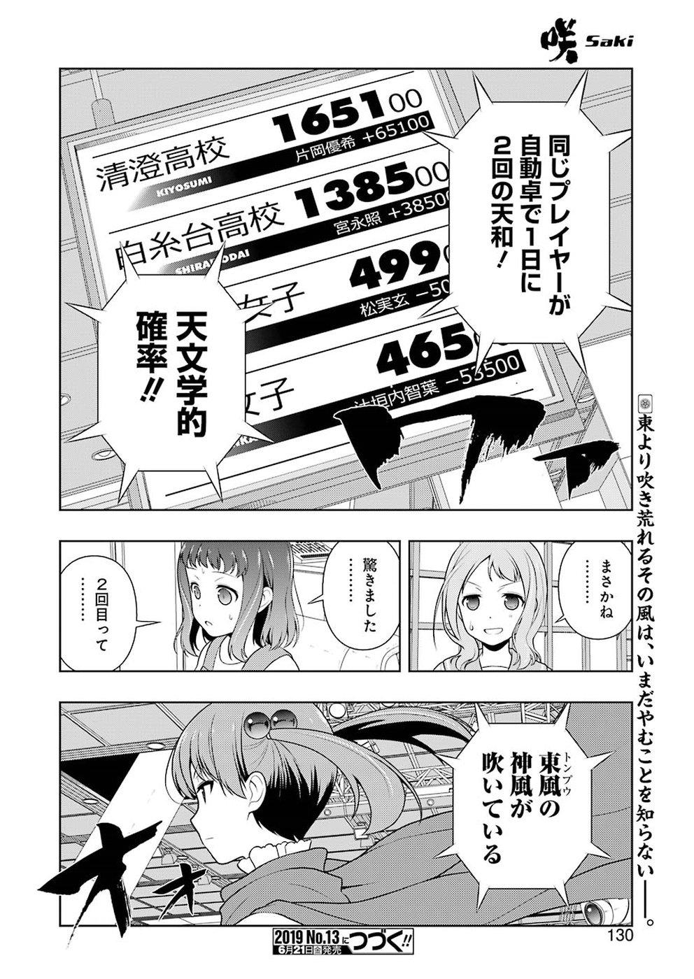 Saki (Kobayashi Ritz) Chapter 203 16ページ