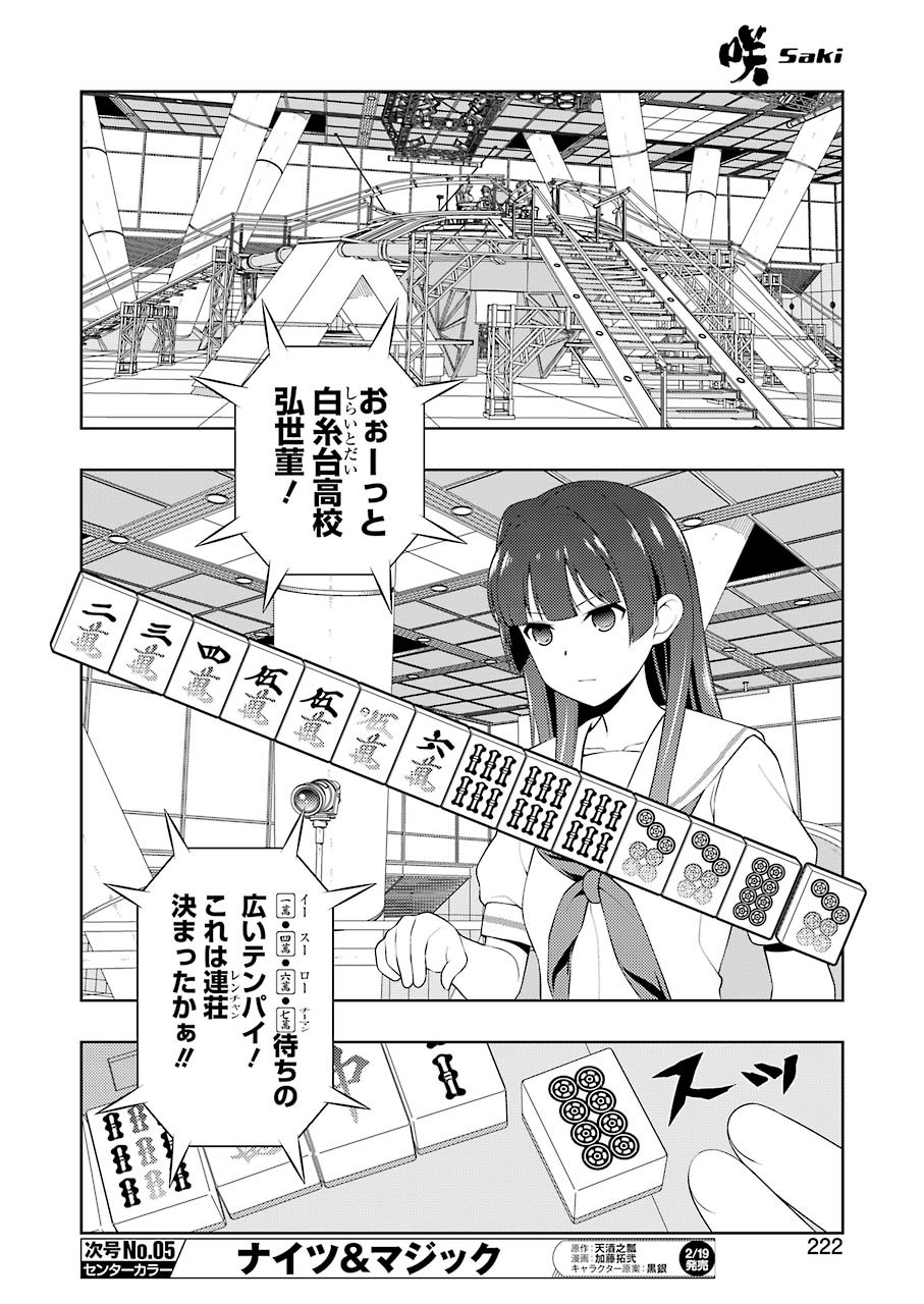 Saki (Kobayashi Ritz) Chapter 226 8ページ