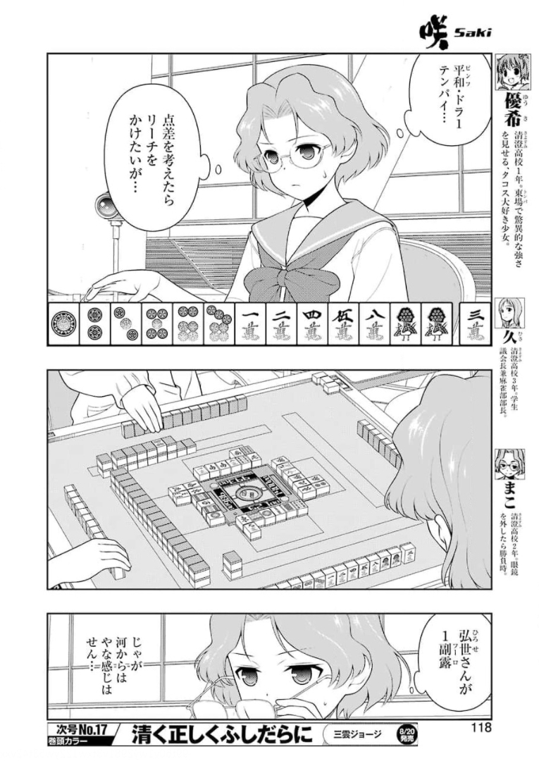 Saki (Kobayashi Ritz) Chapter 235 4ページ