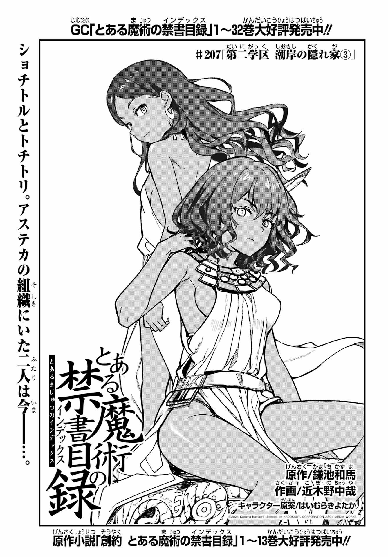 Toaru Majutsu no Index Chapter 207 1ページ