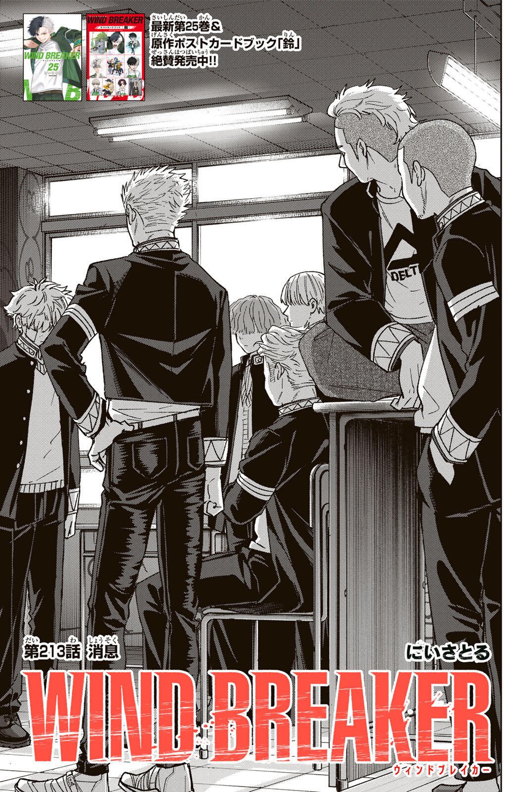Wind Breaker (NII Satoru) Chapter 213 1ページ