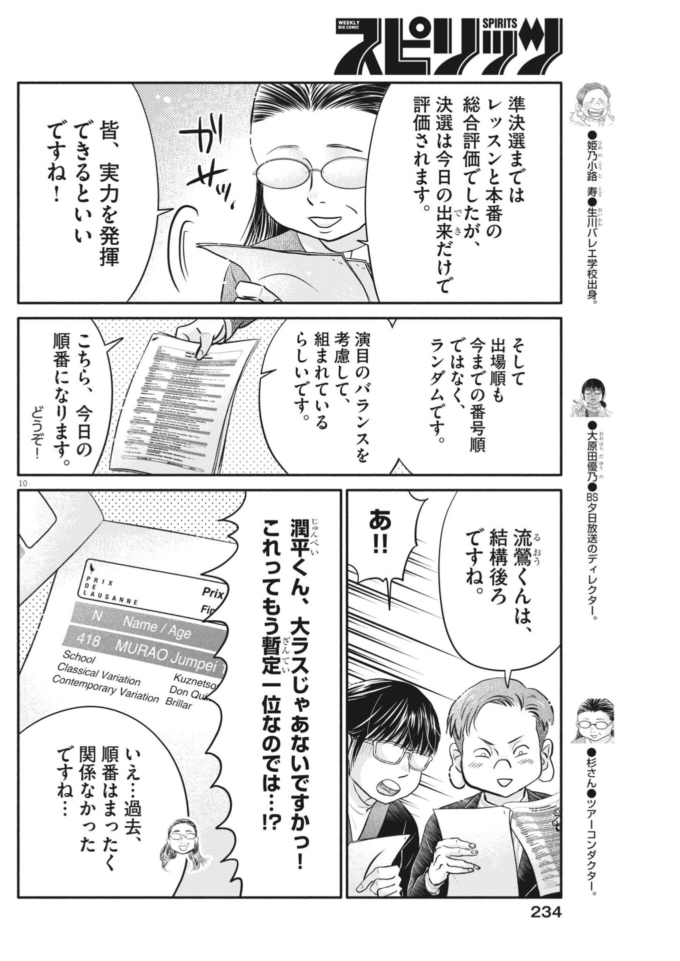 Dance Dance Danseur Chapter 277 10ページ