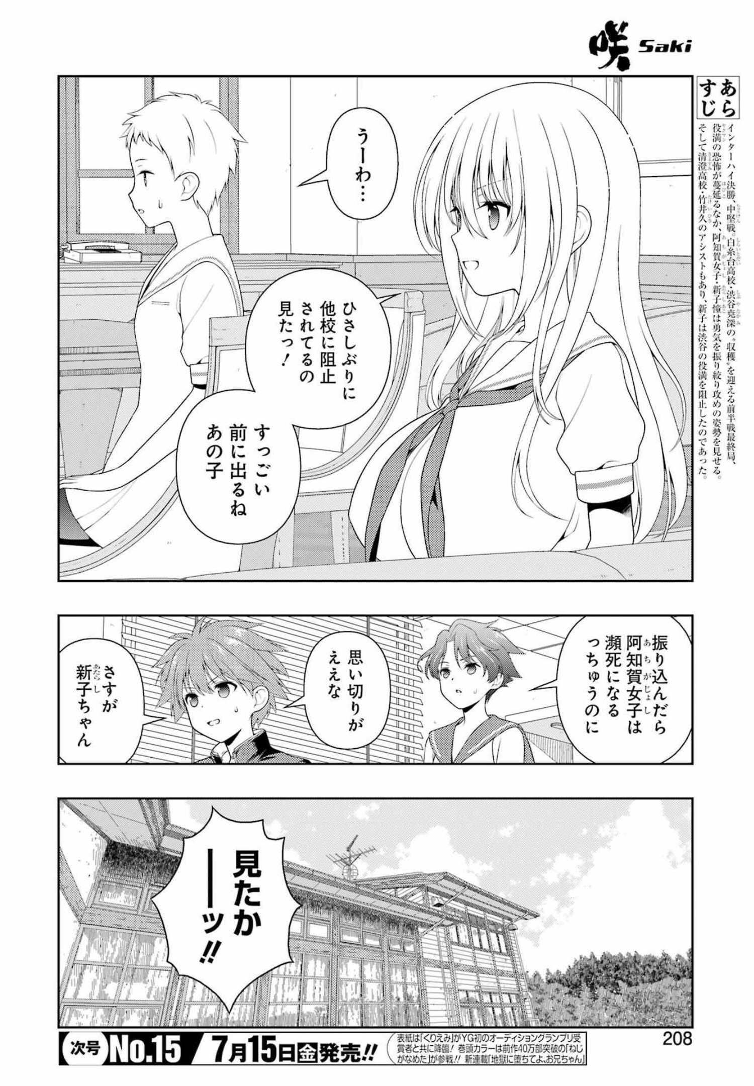 Saki (Kobayashi Ritz) Chapter 248 2ページ