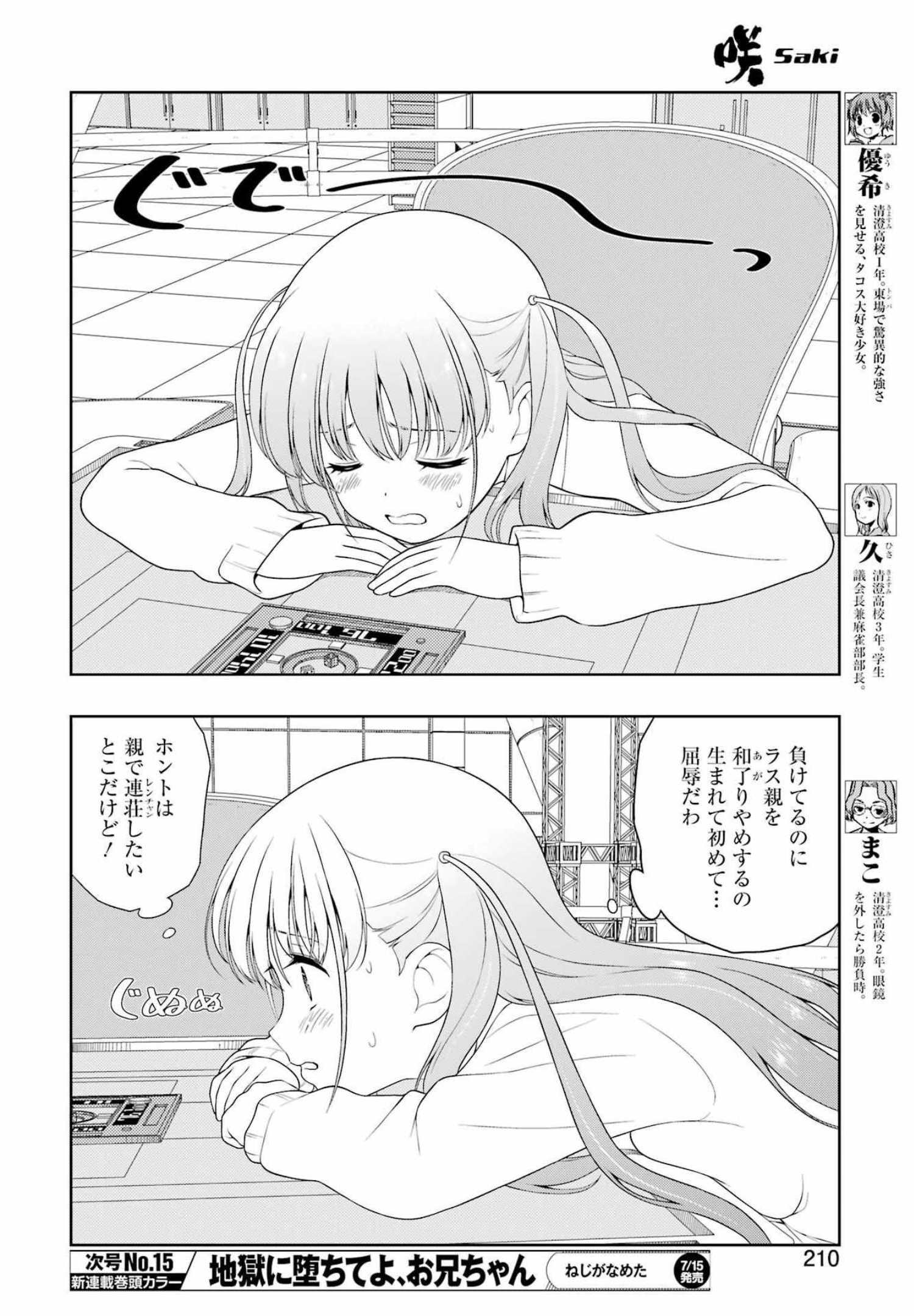 Saki (Kobayashi Ritz) Chapter 248 4ページ