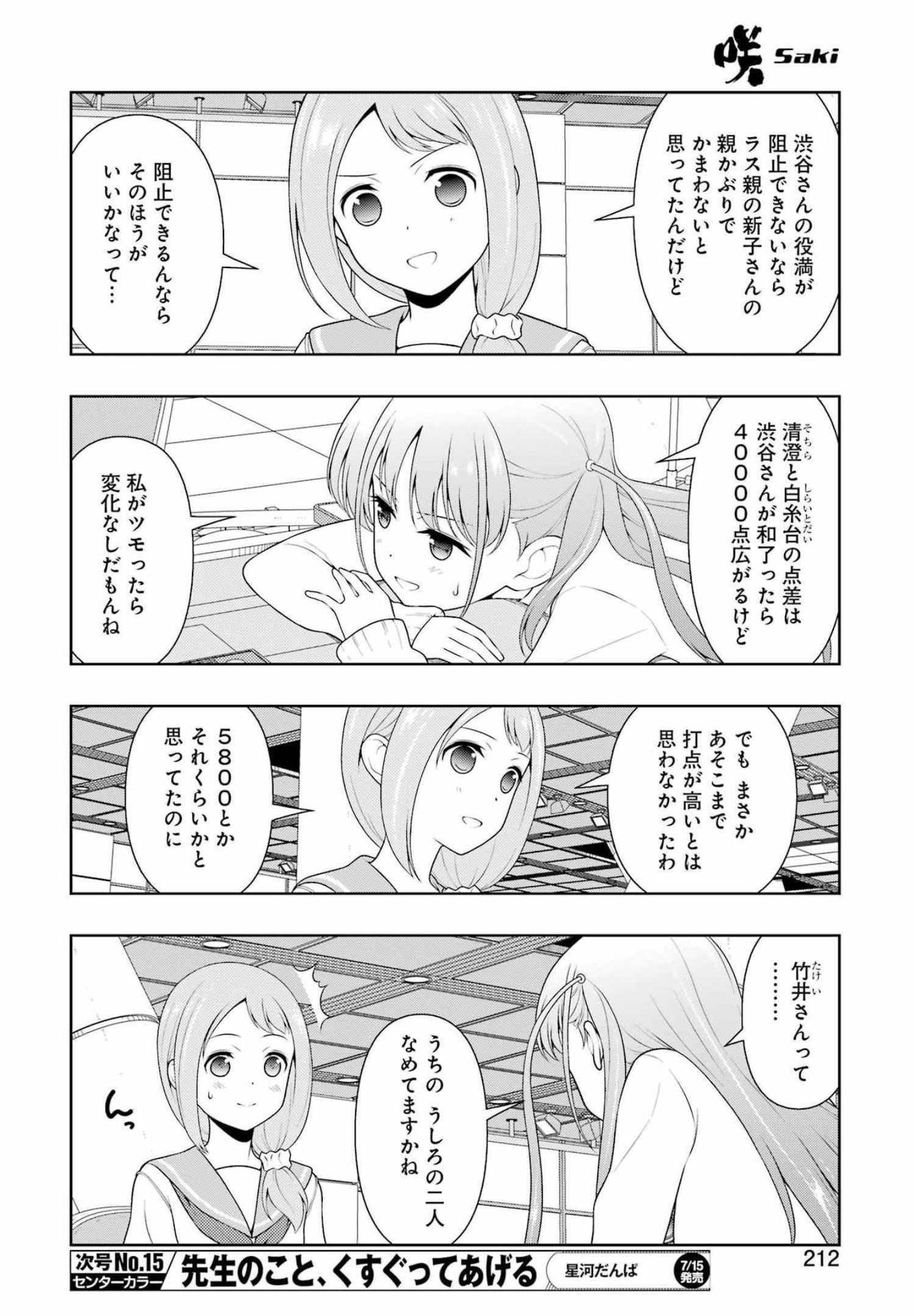 Saki (Kobayashi Ritz) Chapter 248 6ページ