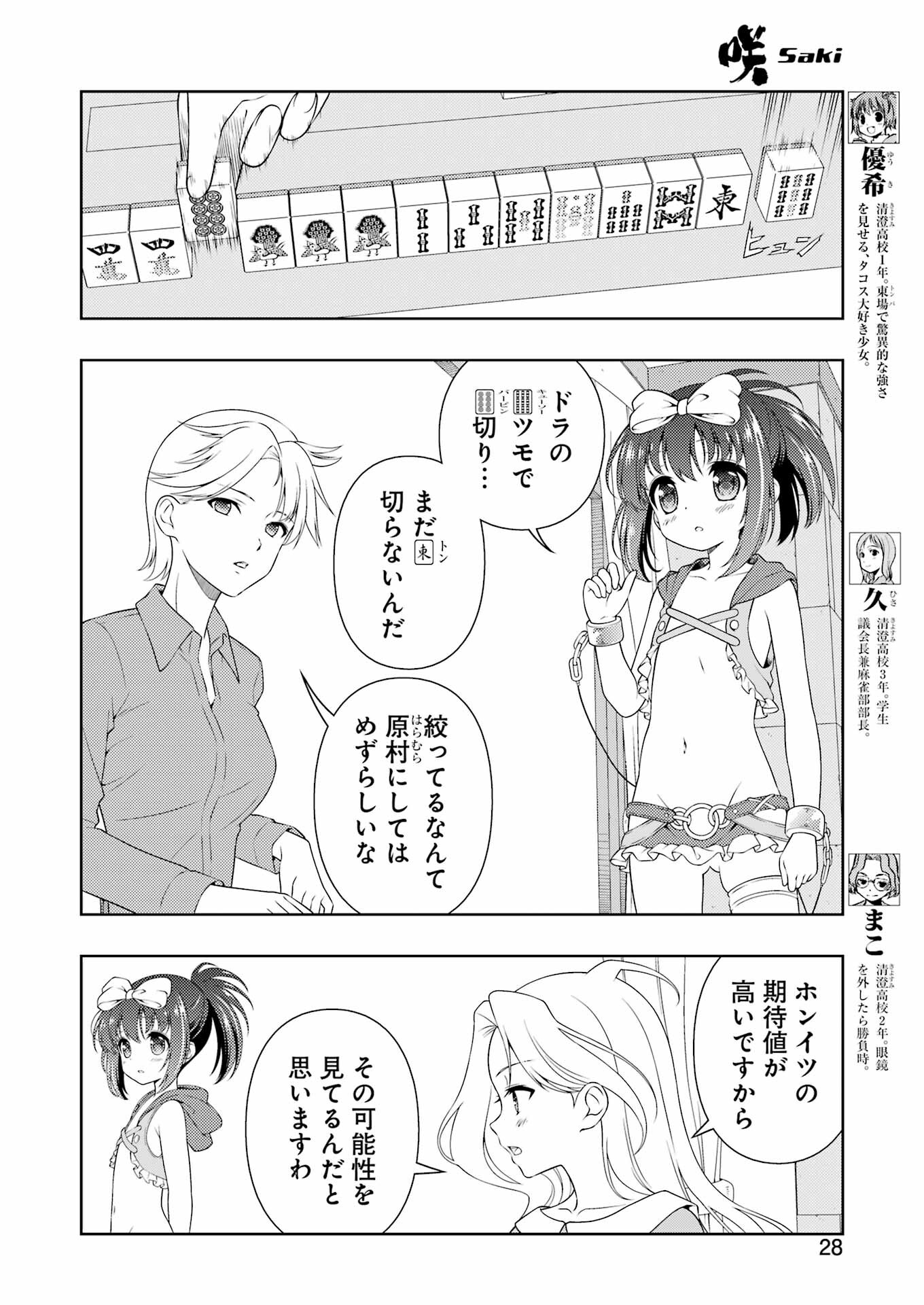 Saki (Kobayashi Ritz) Chapter 261 14ページ