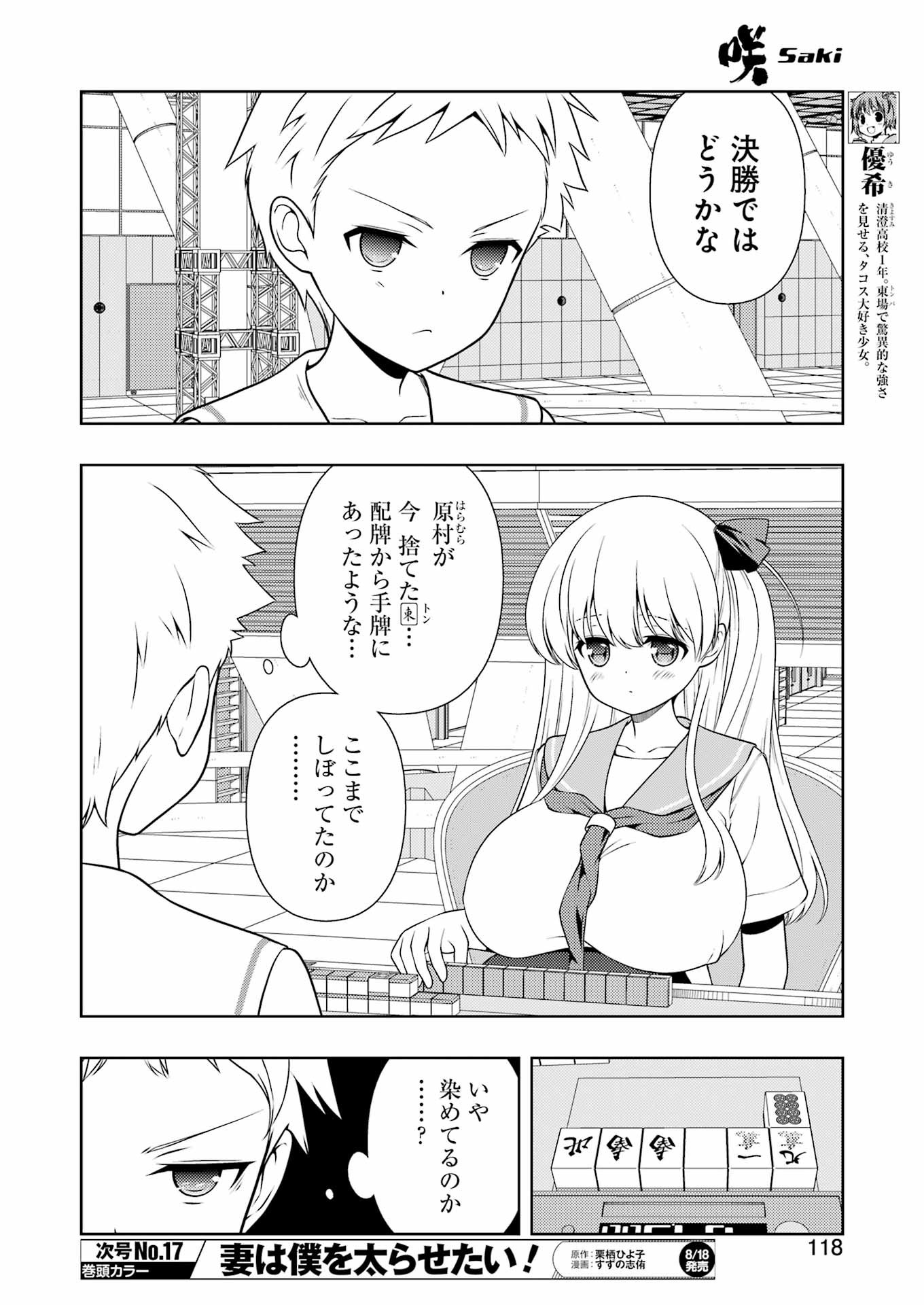 Saki (Kobayashi Ritz) Chapter 262 4ページ