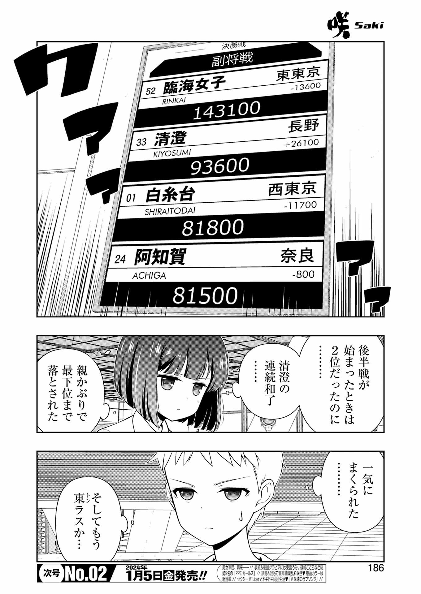 Saki (Kobayashi Ritz) Chapter 269 4ページ