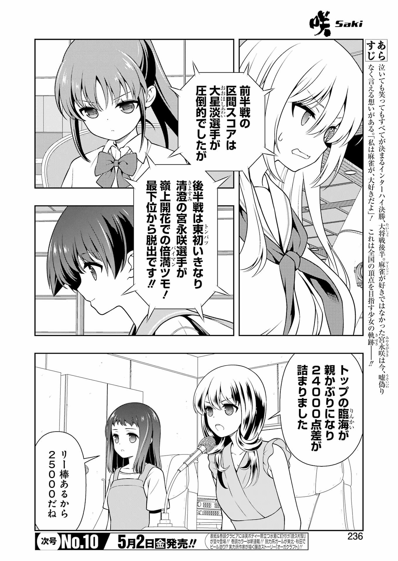 Saki (Kobayashi Ritz) Chapter 285 6ページ