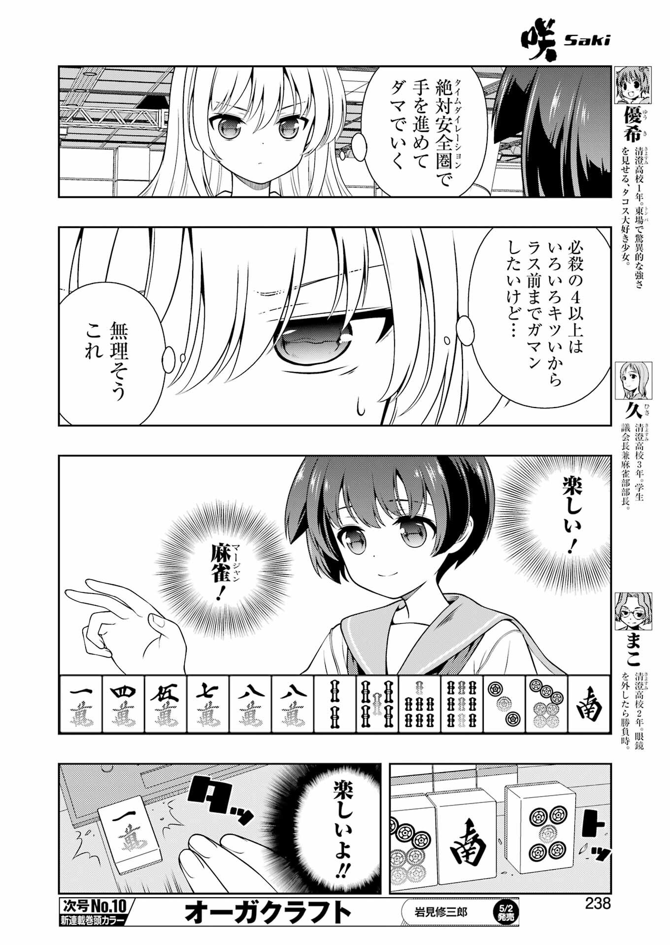 Saki (Kobayashi Ritz) Chapter 285 8ページ