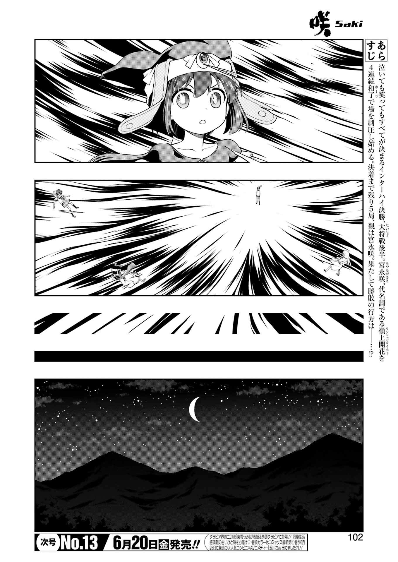 Saki (Kobayashi Ritz) Chapter 287 4ページ
