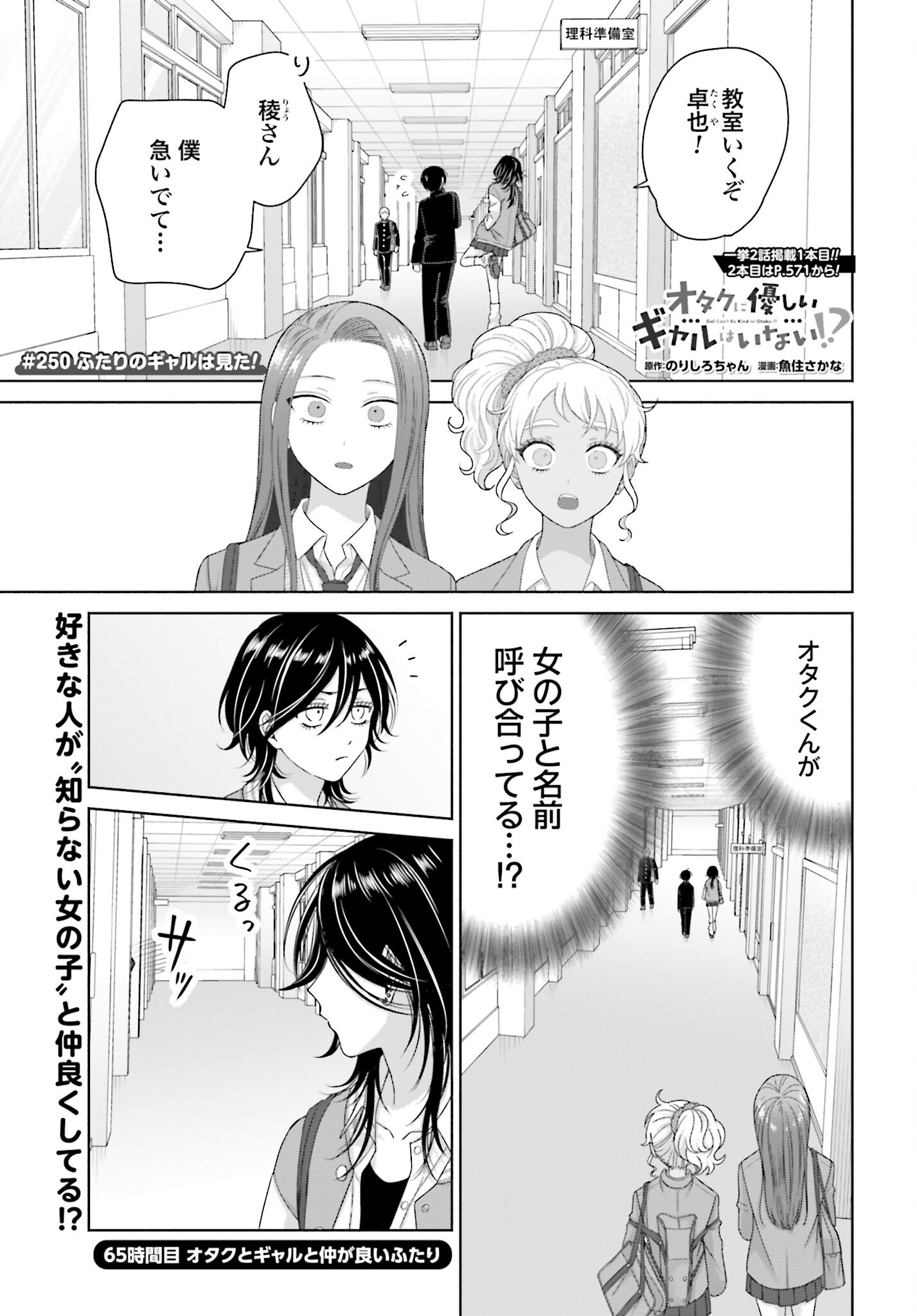Otaku ni Yasashii Gyaru wa Inai!? Chapter 250 1ページ