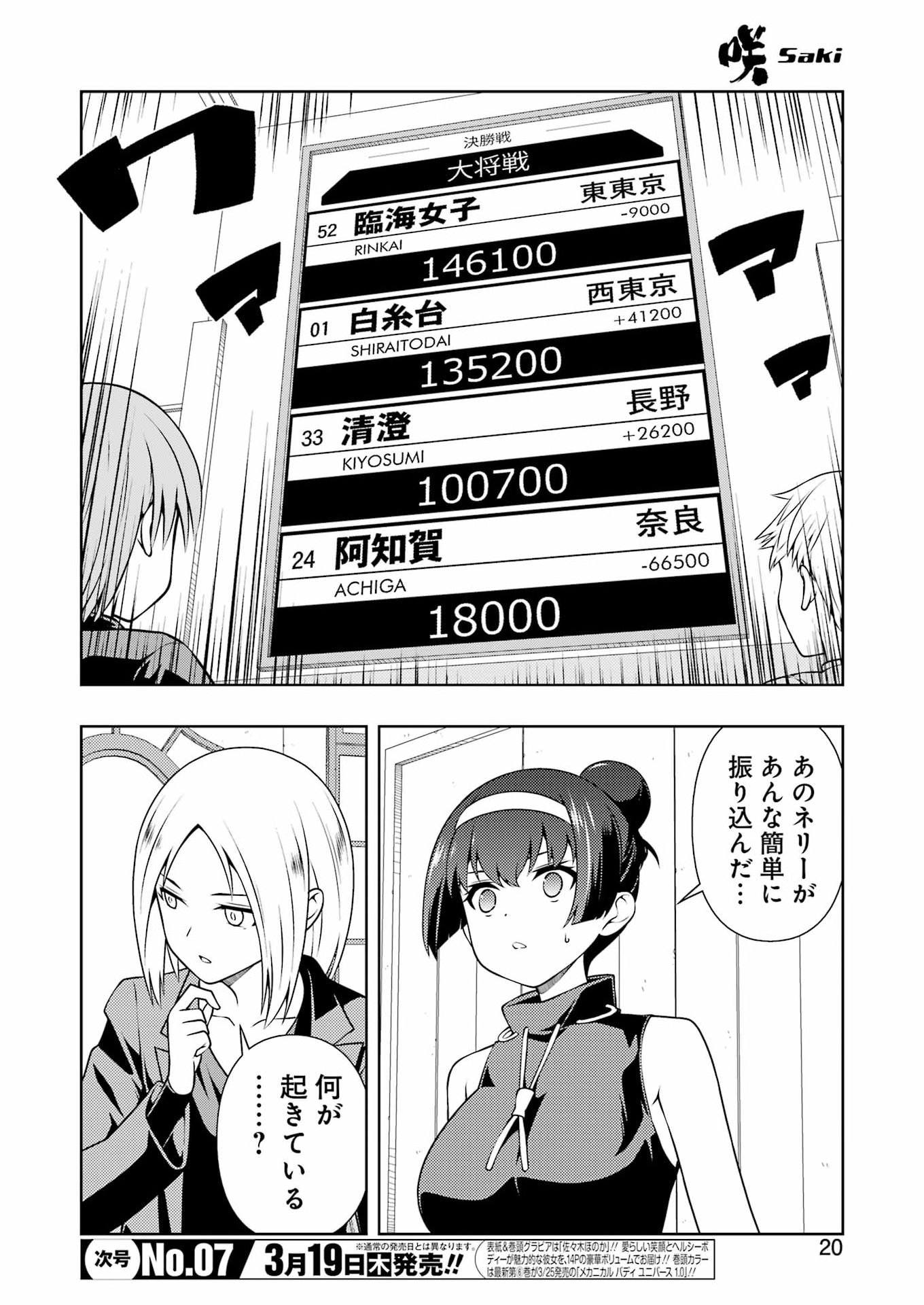 Saki (Kobayashi Ritz) Chapter 296 6ページ