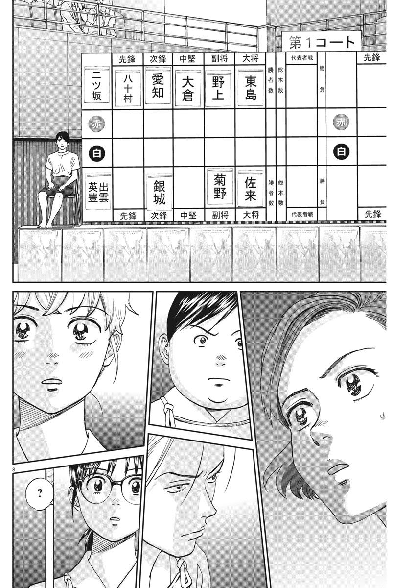 Asahinagu Chapter 340 8ページ