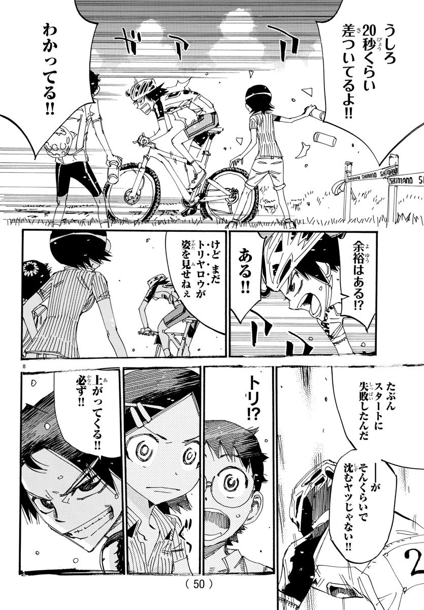 Yowamushi Pedal Chapter 561 8ページ