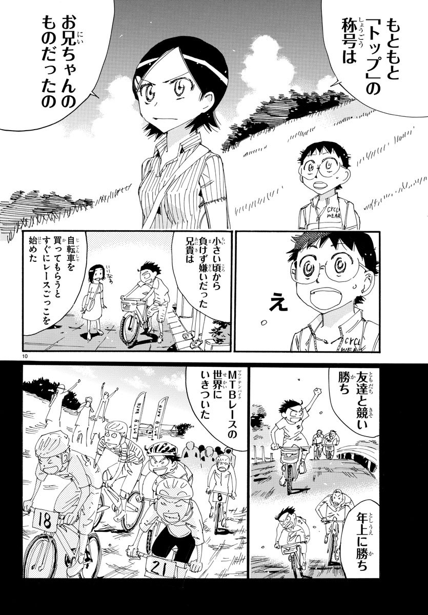 Yowamushi Pedal Chapter 565 10ページ