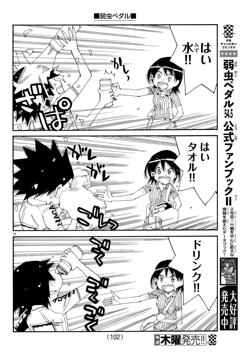 Yowamushi Pedal Chapter 578 10ページ