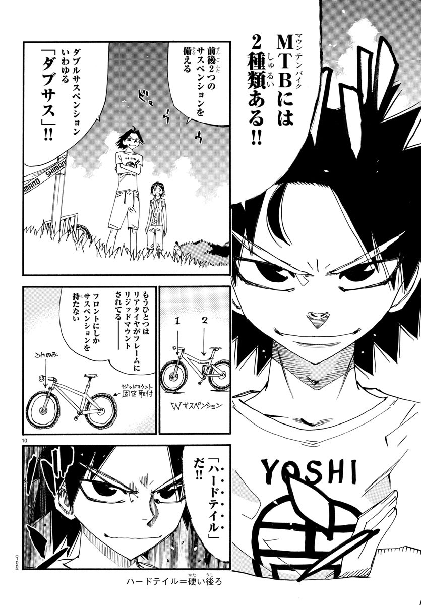 Yowamushi Pedal Chapter 580 10ページ
