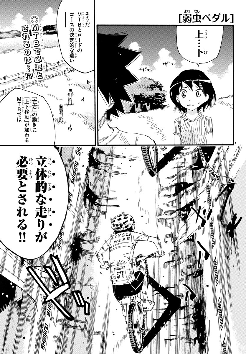 Yowamushi Pedal Chapter 582 1ページ