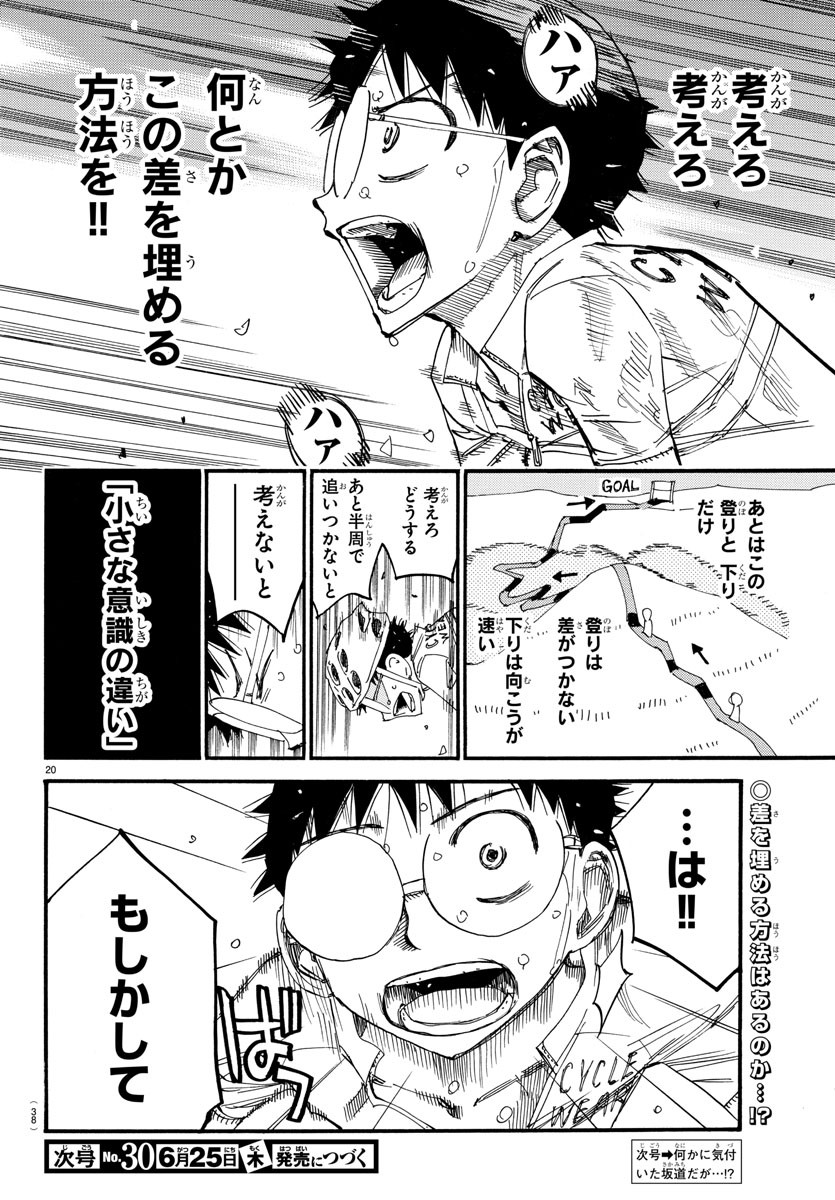 Yowamushi Pedal Chapter 595 23ページ